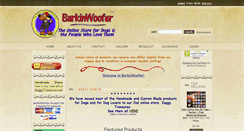 Desktop Screenshot of barkinwoofer.com